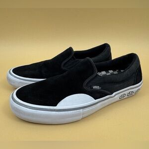 RARE Vans x Independent Trucks Slip-On Pro Black White Size 11.5 US